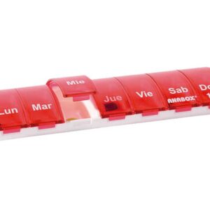 Pastillero semanal toma única colores