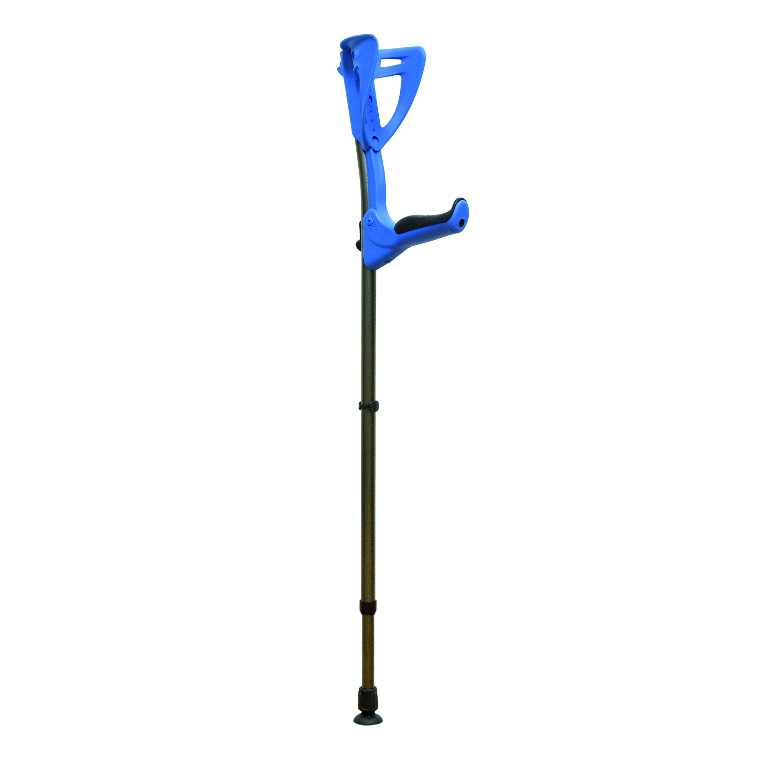 Muleta ergonómica azul par