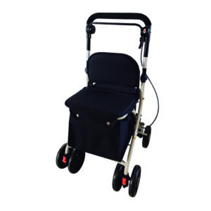 Carro de compra con asiento