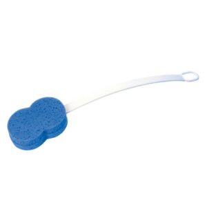 Esponja baño con mango curvo