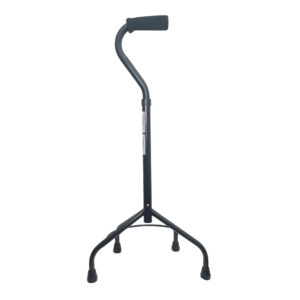 Bastón cuadrípode de aluminio