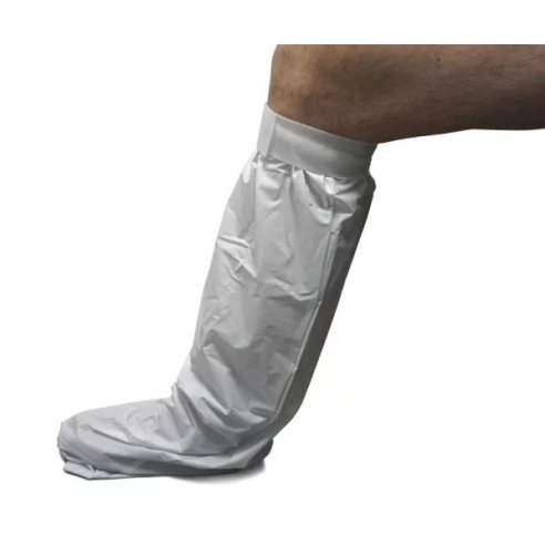 Funda cubre escayola pierna corto