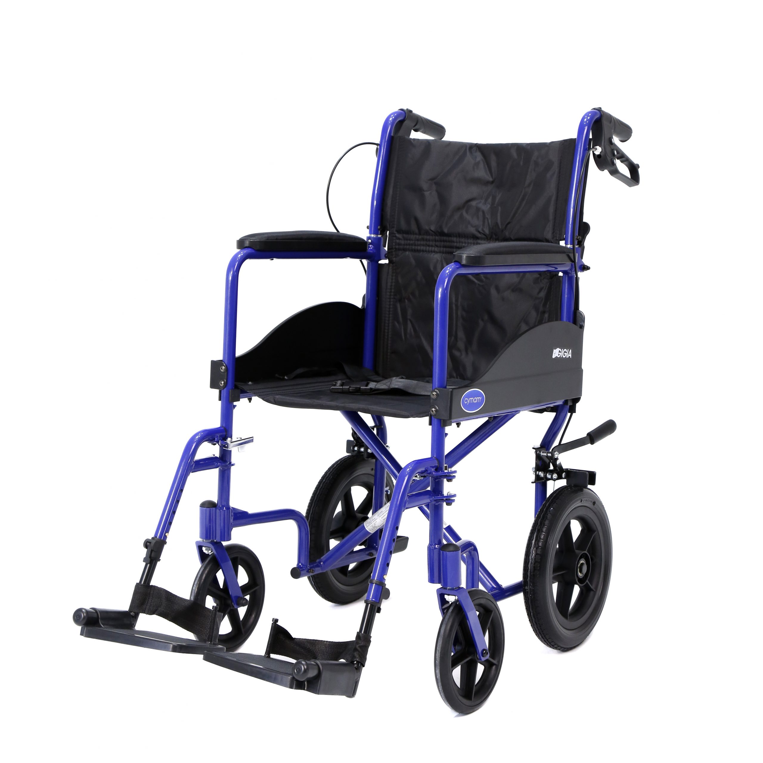 Silla de ruedas aluminio acompañante ligera