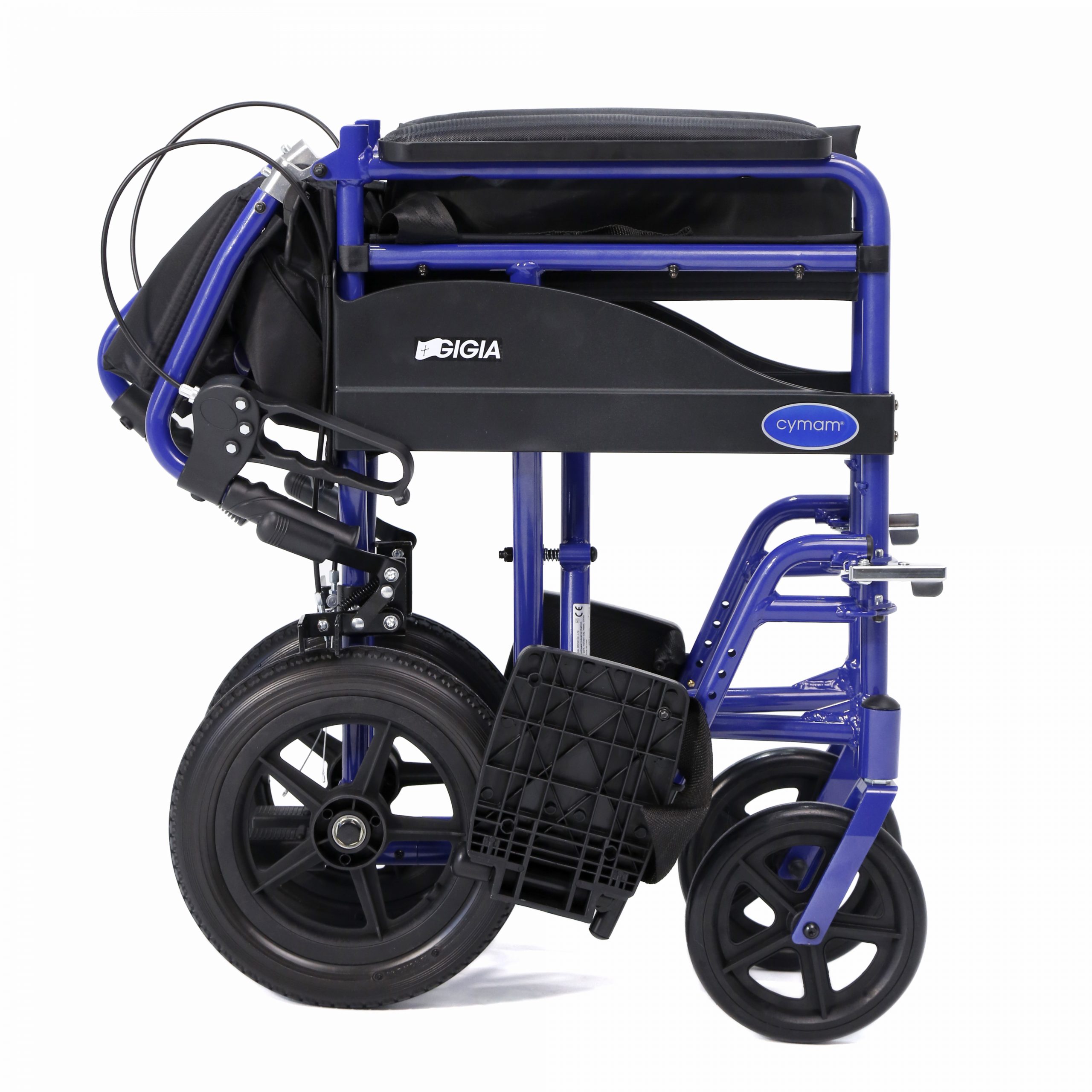 Silla de ruedas aluminio acompañante ligera - Imagen 6