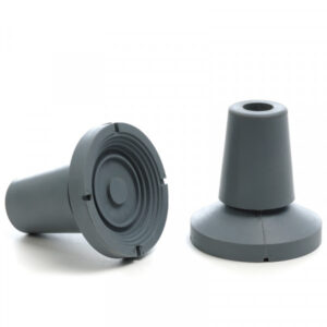 Maxi contera de caucho gris