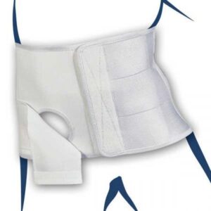 Faja Ostomía 3 bandas Estoma 60 mm - P302