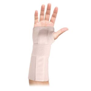 Muñequera estabilizadora larga con férula palmar - C600