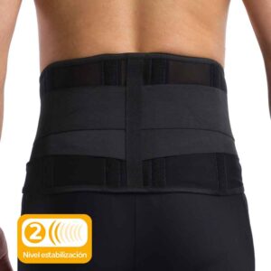 Faja lumbosacra doble tensor (semirrígida)