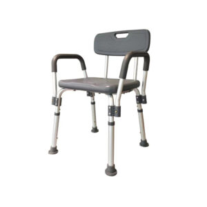 Silla de ducha con reposabrazos