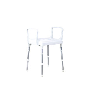 Silla ducha/WC con reposabrazos