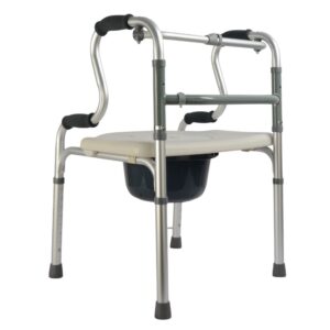 Silla con inodoro y andador (2 en 1)